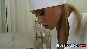 Секс с русской медсестрой